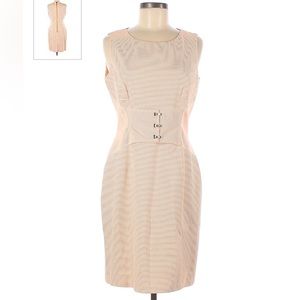 Orange and white Size 8 Antonio Melani dress
